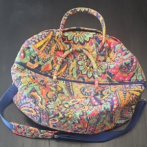 Vera Bradley Multicolor Paisley Travel Bag